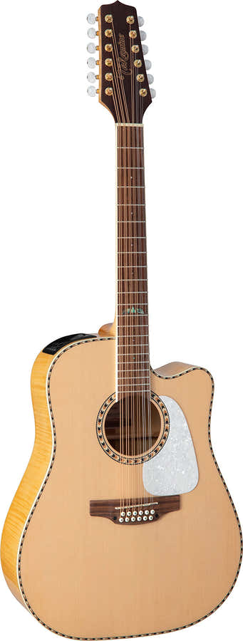 GD74CE-12 Dreadnought Snaren Naturel