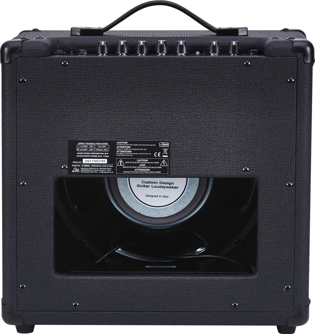 G-BS35 Stealth Black - combo guitare 35W - 2 canaux + reverb