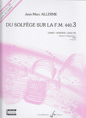Du Solfège Sur La FM 44.3 Chant, Audition Et Analyse Élève - Allerme