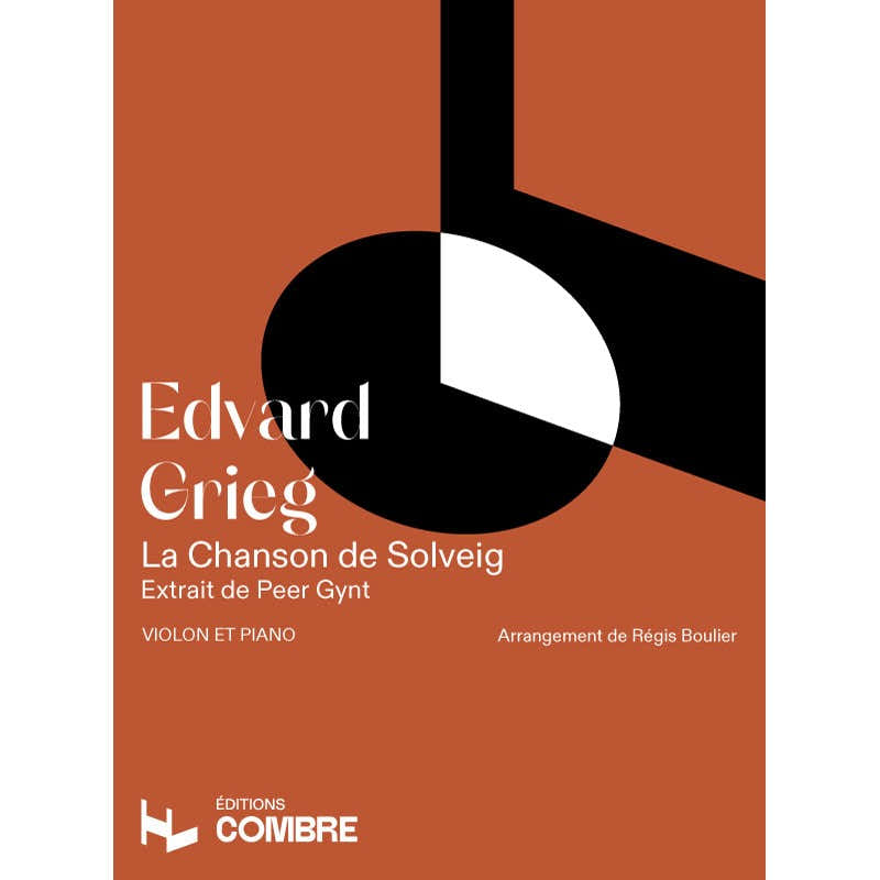 Grieg Edvard - Chanson De Solveig (extrait De Peer Gynt) - Violon et Piano