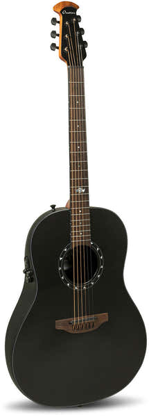 Pro Series Ultra Mid-Depth Non-Cutaway Pitch Black 1516PBM-G