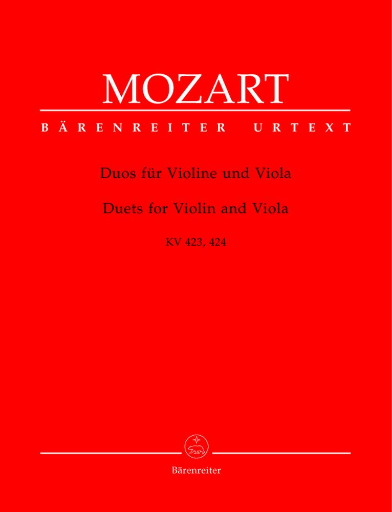Moz W.A. - Duos Kv 423 424 - Violon Alto