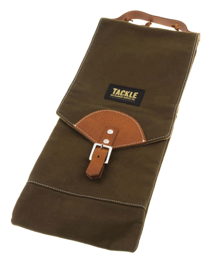 Sac Baguettes Waxed Canvas - Vert