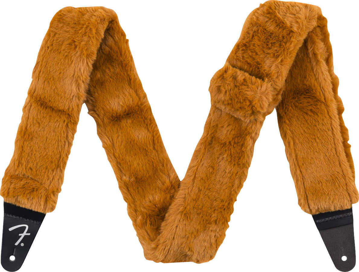Poodle Plush Strap Rust