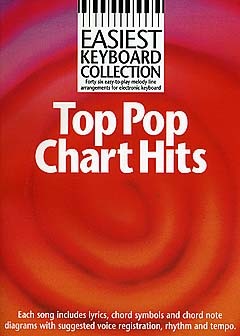 Easiest Keyboard Collection - Top Ch Hits - Melody Line Lyrics And Chords