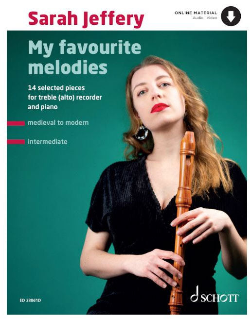 Sarah Jeffery - My Favourite Melodies (Flûte à bec)
