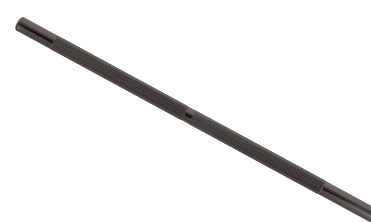 FTL1-540-105-Bk Pieds Tom Basse Noir 540mm (500mm Utile) - 10.5mm X3