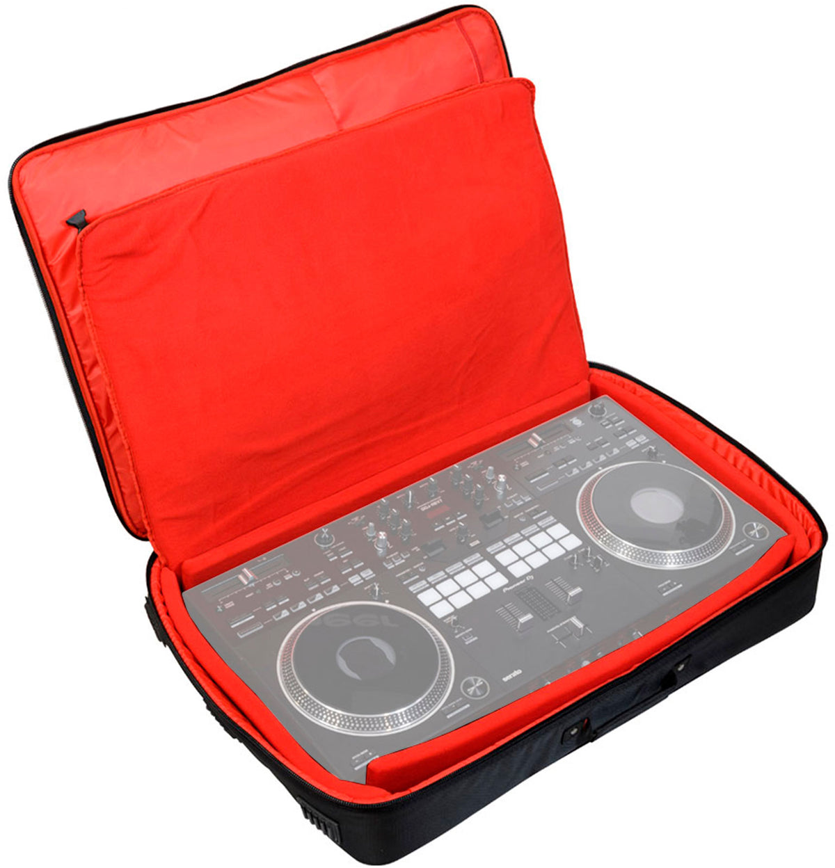 K-Max Plus MK2 grote tas voor DJ-controller met 4 kanalen