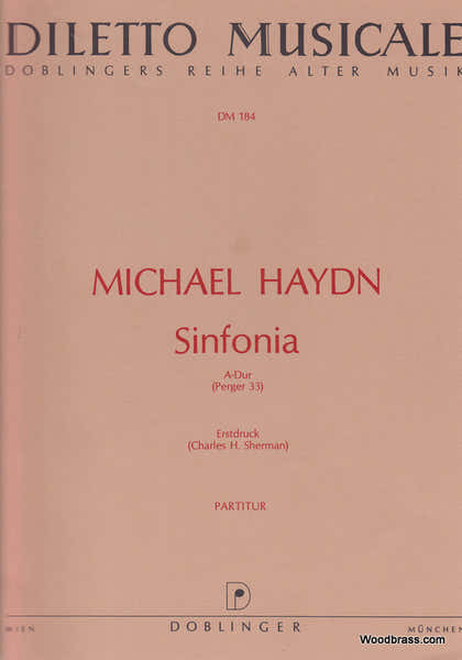 Haydn Michael - Sinfonia A-dur P 33 - Conducteur