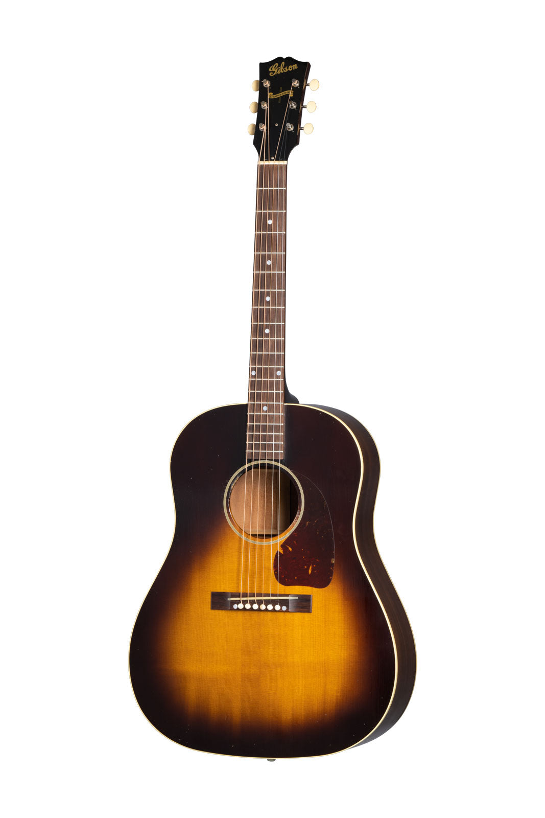 J-45 1942 Banner Licht verouderd Vintage Sunburst CSHR