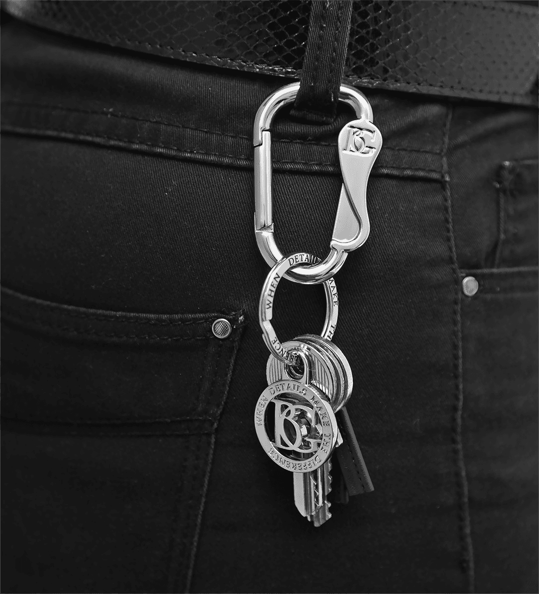 Karabijnhaak-sleutelhanger