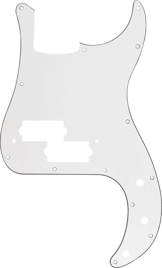 PICKGUARD PRECISION BASS 13 HOLE W/B/W 3-PLY