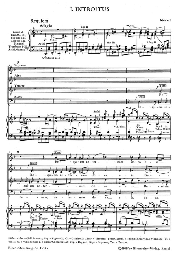 Moz W.A. - Requiem Kv 626 - Ch Piano