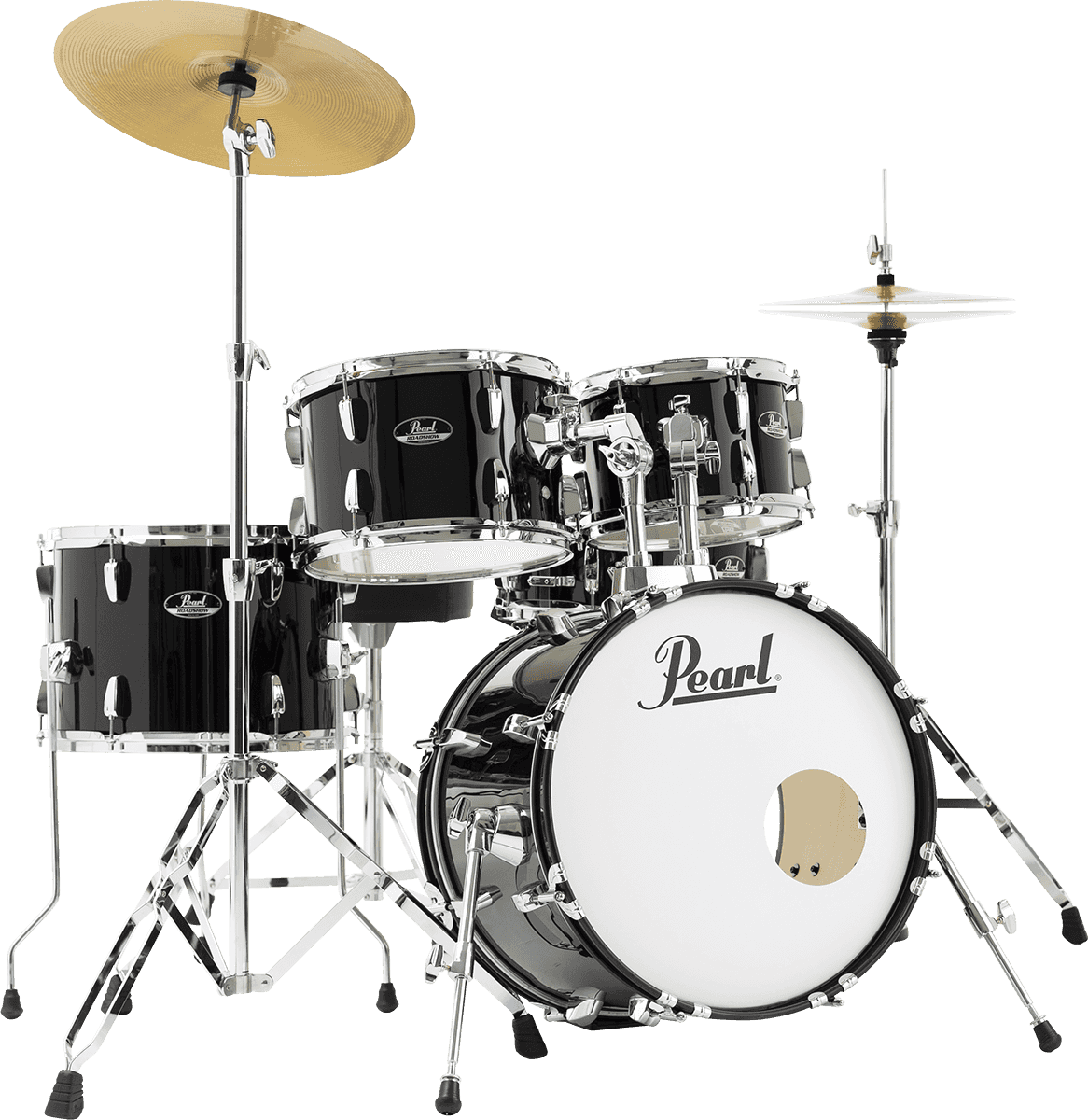 Roadshow 18 Jet Black + Solar Sabian