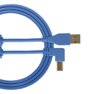 U 95003 LB - Câble USB 2.0 A-B Bleu Droit 3m