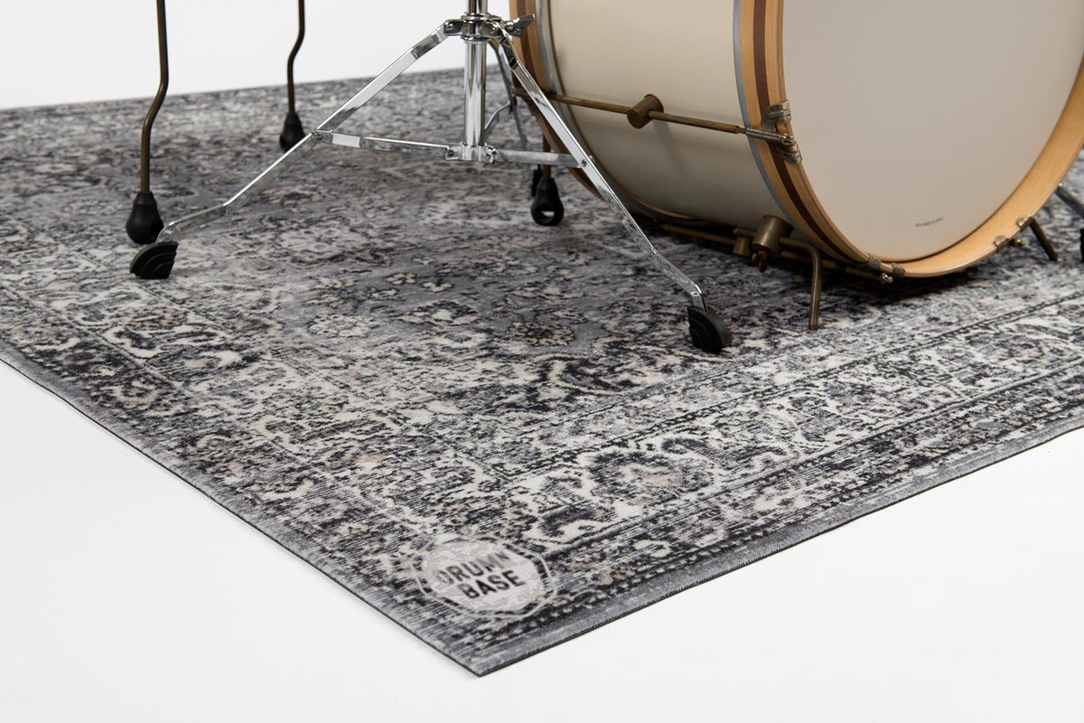 Tapis Vintage Persian 1.85 X 1.60M Antidérapant - Grey