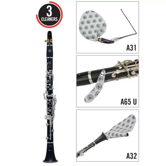 BB KLARINET COMBO PACK VERZORGINGSSET ( A31 - A32 - A65U )