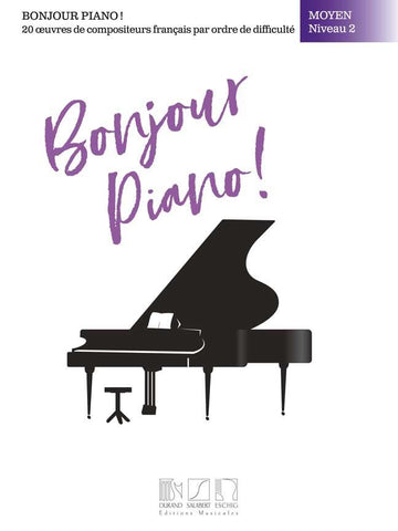 BONJOUR PIANO - MOYEN NIVEAU 2