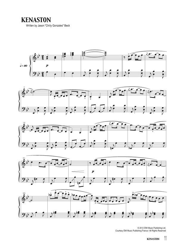 Gonzales - Solo Piano II Notebook