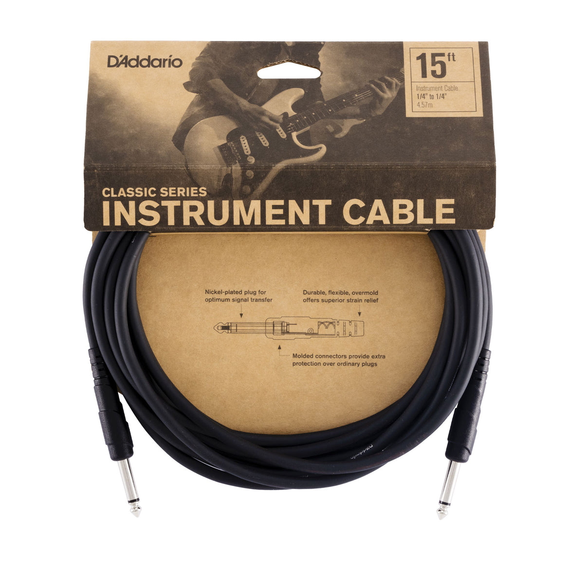 Classic Series Instrumentkabel 15 Feet