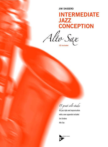Snidero Jim - Intermediate Jazz Conception - Sax Alto + CD