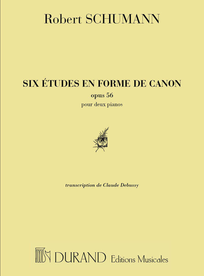 SCHUMANN - 6 etudes in canonvorm - OPUS 56 - piano