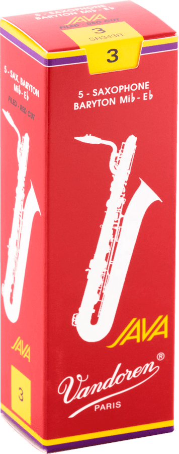 Java Red Cut 3 - Saxophone Baryton