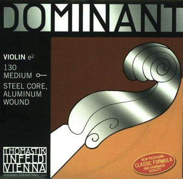 4/4 DOMINANT VIOLIN SET SUPPLE TENSION 135