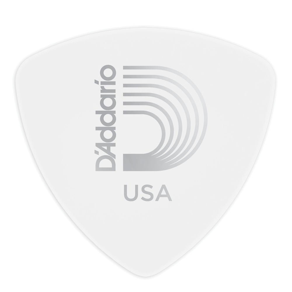D'ADDARIO White-color Celluloid Light Wide Shape La Pièce