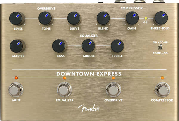Fender Downtown Express Multi-effectpedaal voor bas