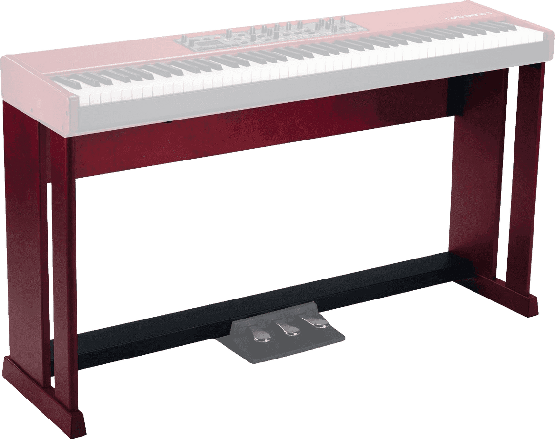 Stand clavier WOOD STAND V4 Rouge