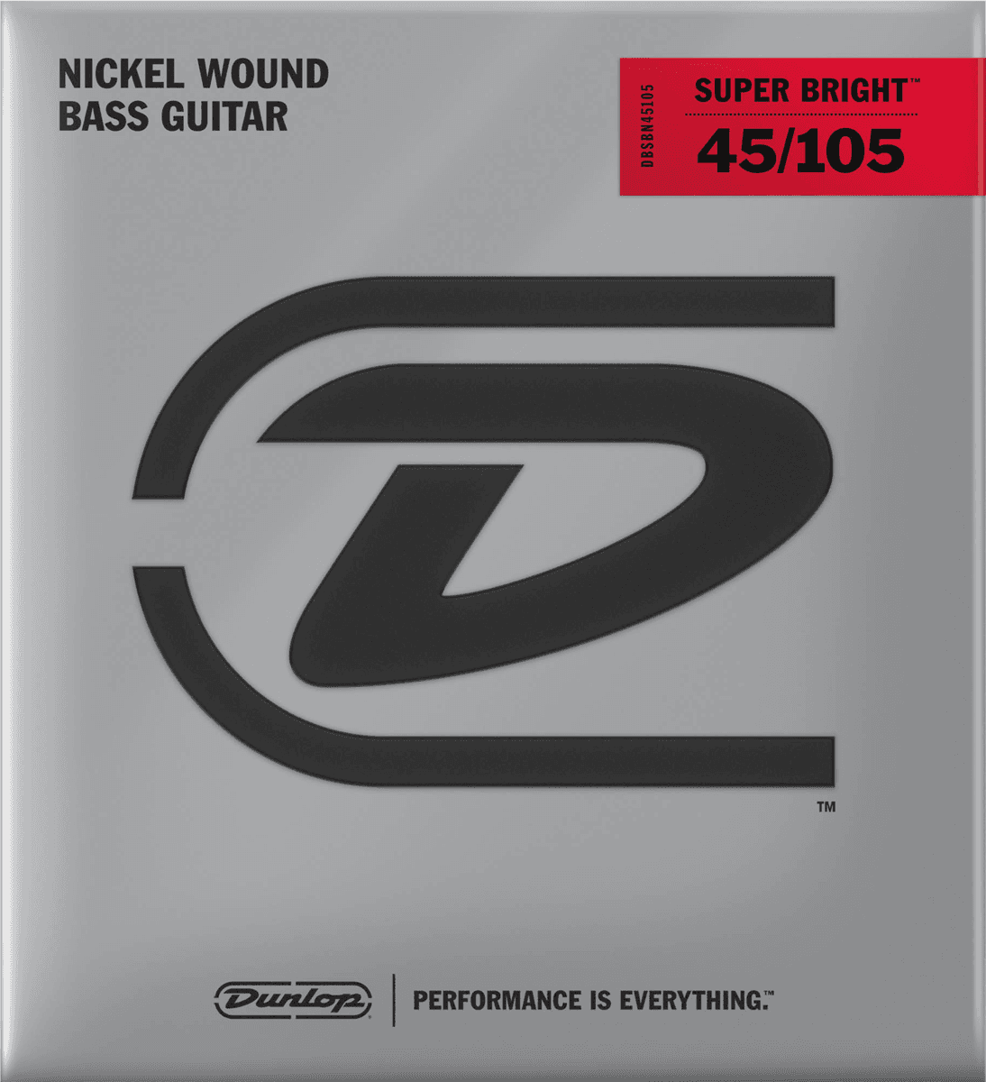 DBSBN45105 Nickel Wound Nickel Plated Steel Medium 45-105