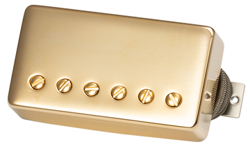 Custombucker Double Black True Historic Gold Cover