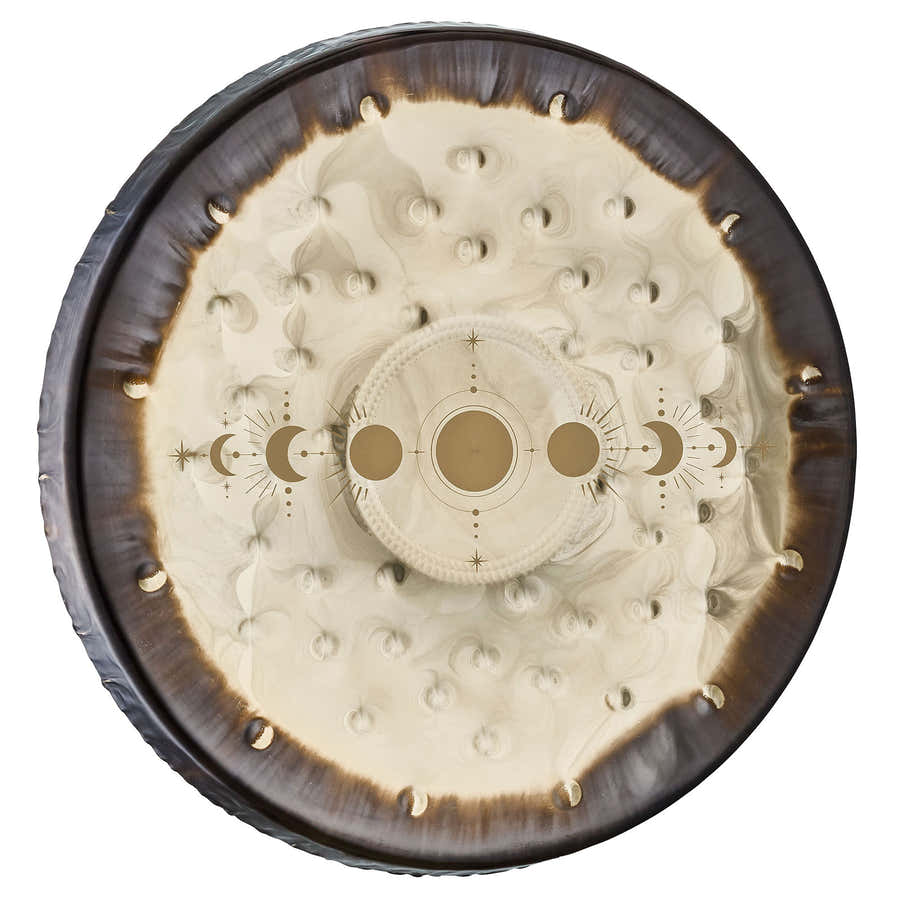22" Soundscape Gong Moon Phases