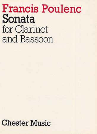 Poulenc Francis - Sonate voor Klarinet en Fagot