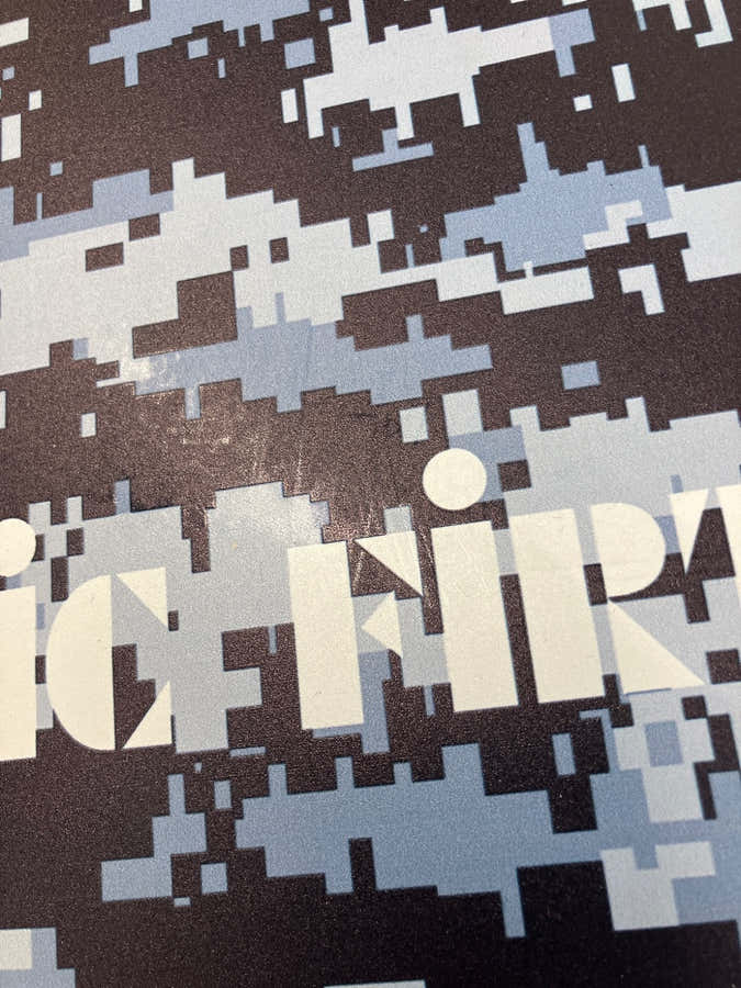 Digital Camo Practice Pad 12" - Stock B