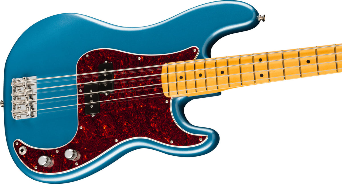 American Professional Classic Precision Bass MN Vervaagd Lake Placid Blue
