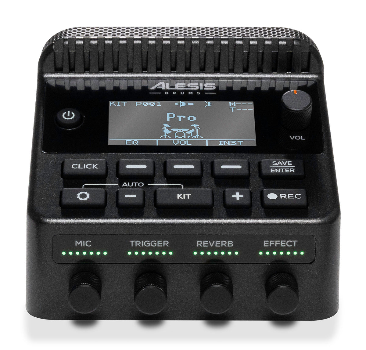 Alles-in-één opname- en streamingmodule voor akoestische drums, USB-C