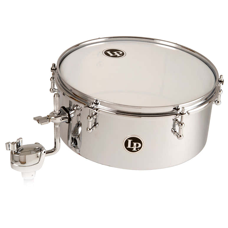 Timbales Pour Batteur Ou Percussionniste 13X5,5 Chrome