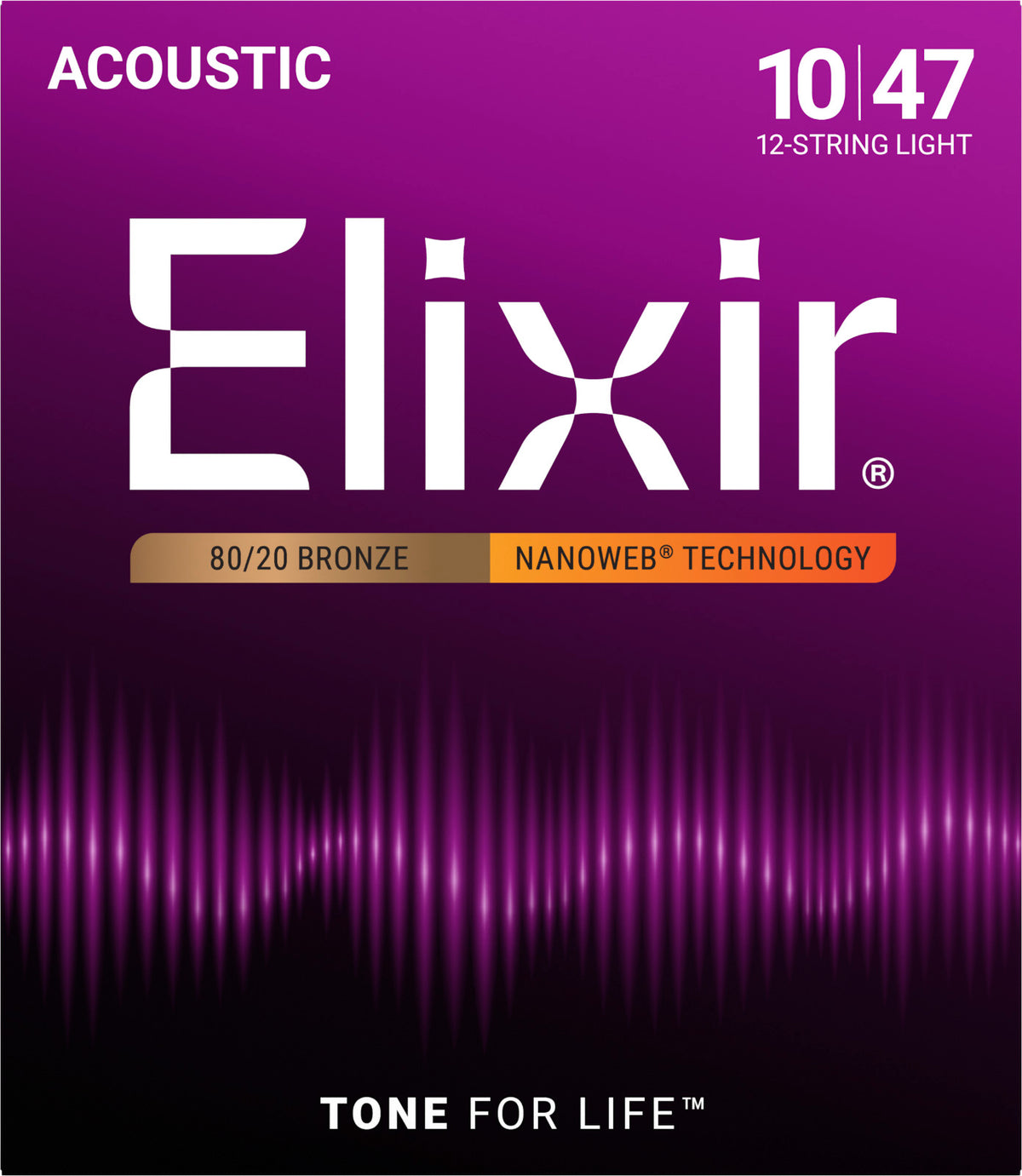 ACOUSTIC NANOWEB 12 CORDES LIGHT 10/10 14/14 23/09 30/12 39/18 47/27