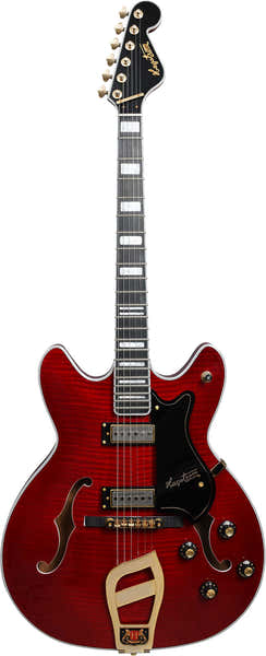 Hagstrom Viking II 67-Wct Wild Cherry Transparent