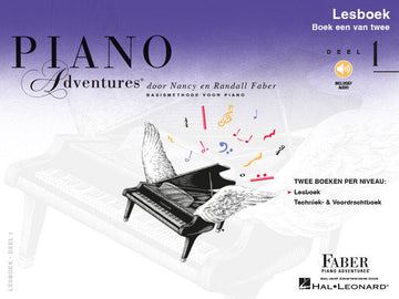 Piano Adventures: Lesboek Deel 1 - Version Neerlandais