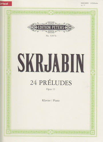 Scriabine - 24 Preludes Op.11 - Piano