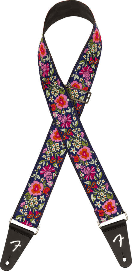 Mosaic Jacquard Strap Blue