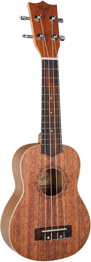 Flight: DUS321 Soprano Ukulele - Mahogany (+ Bag) -
