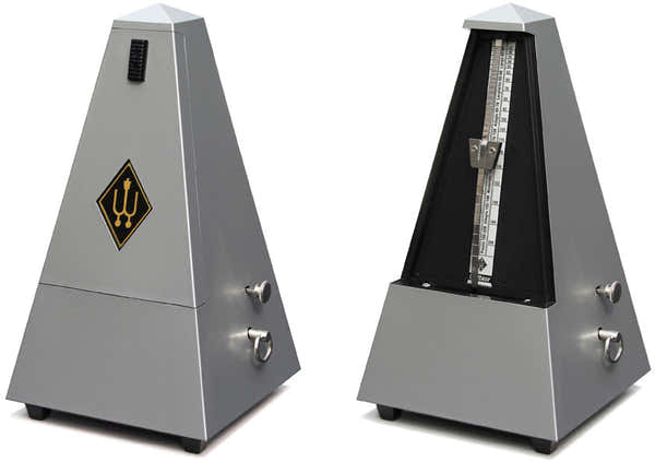 Wittner Pyramidal Argent Mat Clair 855202