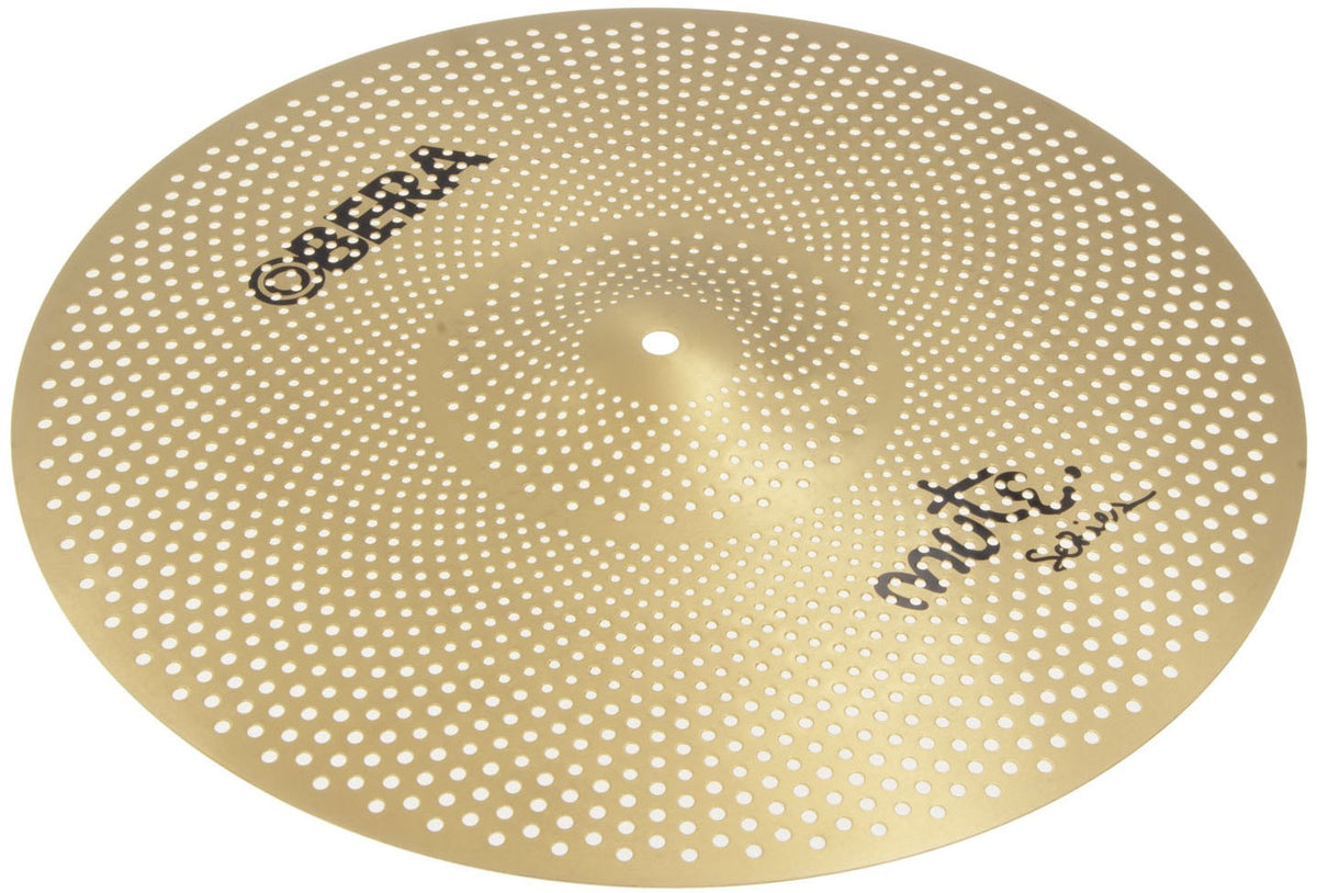 Set 5 Cymbales Silencieuces Mute - 14" 16" 18" 20" 10" - Finition Brass