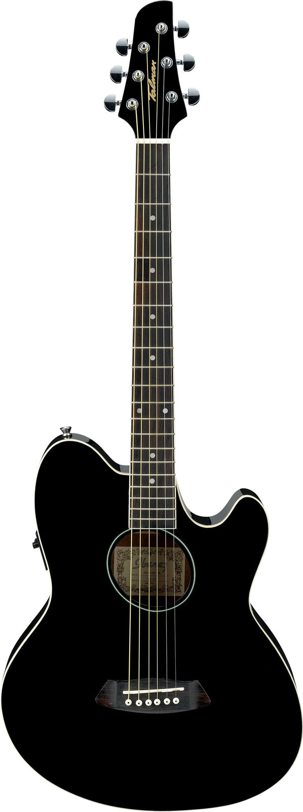 Ibanez TCY10E-BK Zwart Talman