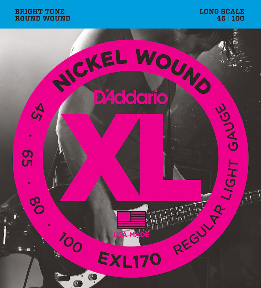 EXL170 nikkel omwonden lange mensuur licht 45-100