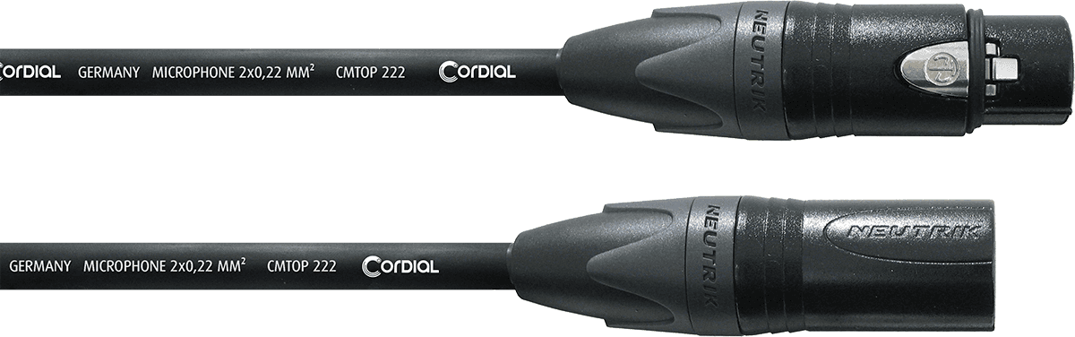 Microfoonkabel XLR 10 M GOUD